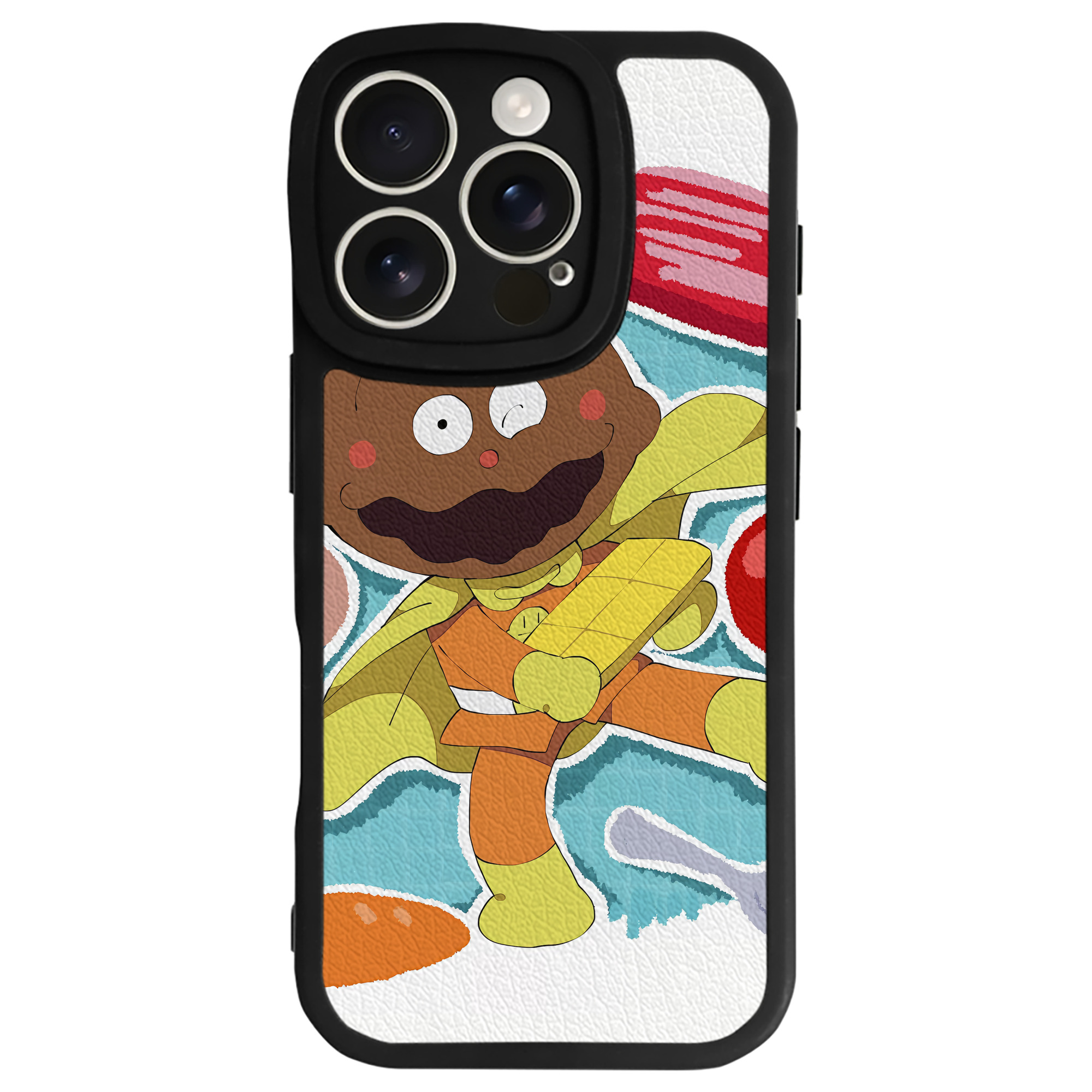 （画像用） アンパンマン Anpanman 【iPhone 16シリーズ対応】シリコンスマホケース（レザー調） 材質：シリコン